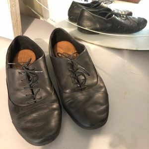 Lucky Brand Black Davie Oxfords